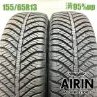 155/65R13  ���åɥ��䡼�٥������ե�����������  �ϥ��֥�å� 2�ܥ��å�2026ǯ�� �Ĺ�95% ��ť����� 13��������å� �ԥ� �饤�� �ե쥢�若�� ek���ݡ��� 