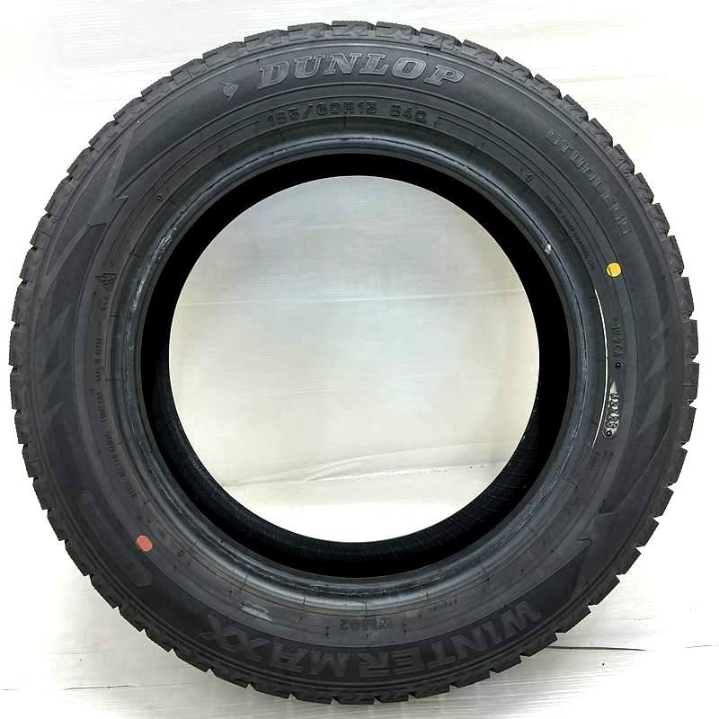 ダンロップ WM02 冬タイヤ 185/60R15 ×4本中古 DUNLOP（ダンロップ） 中古タイヤ スタッドレスタイヤ ホイールセット