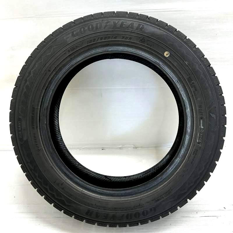 155/65R14 グッドイヤーアイスナビ 8 2本セット<BR>2022年製 残溝82