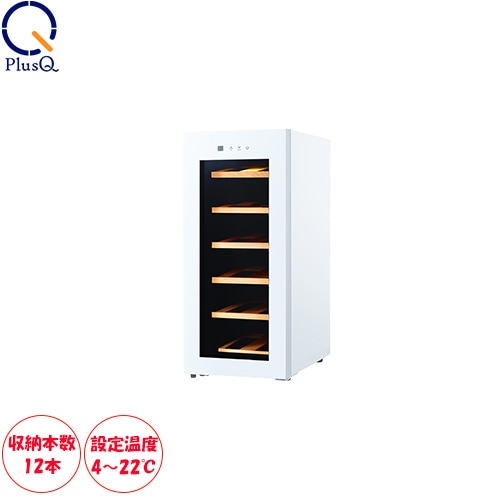 PlusQ(�ץ饹���塼)���磻�󥻥顼 12�ܥȥ� BWC-012P(W) �ۥ磻��