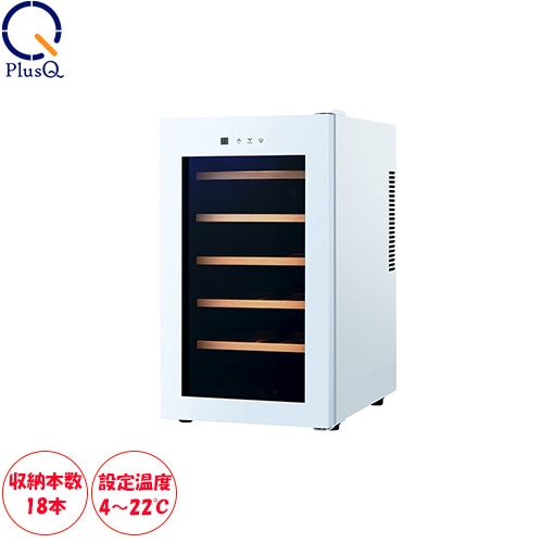 PlusQ(�ץ饹���塼)���磻�󥻥顼 18�ܥȥ� BWC-018PS(W) �ۥ磻��