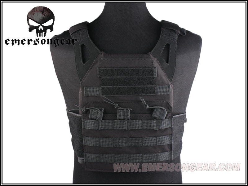 EMERSON Jumper Plate Carrier JPC タイプ プレートキャリア BK サバゲー装備品,ベスト/チェストリグ
