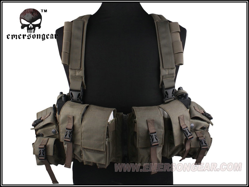 EMERSON LBT1961 A-R チェストリグ RG | サバゲー装備品,ベスト