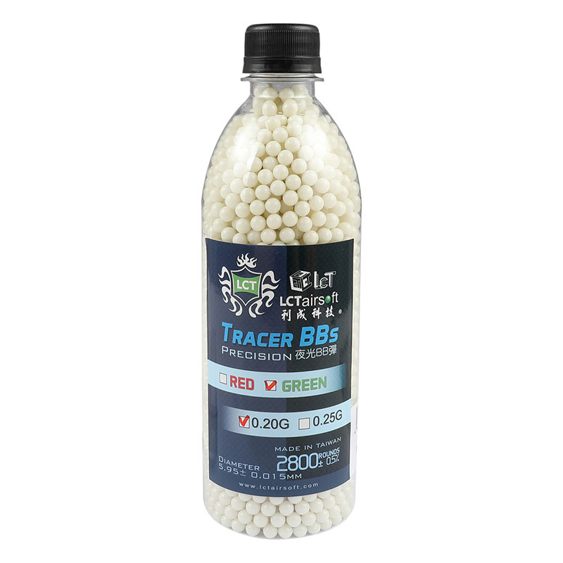 BB弾 ACETECH プラトレーサーBB弾 (レッド) 0.20g/1kg(5000発) : ミリタリー