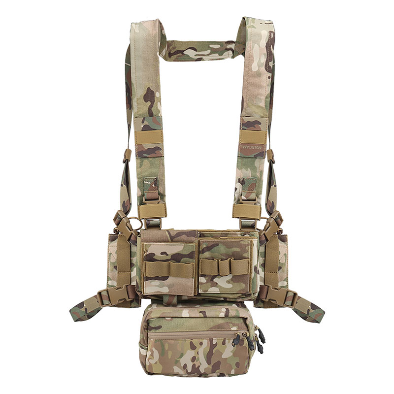 PEW TAC スピリタスシステム タイプ チェストリグ M81 ウッドランド PEW Tactical Spiritus Systemsスタイル チェストリグバック