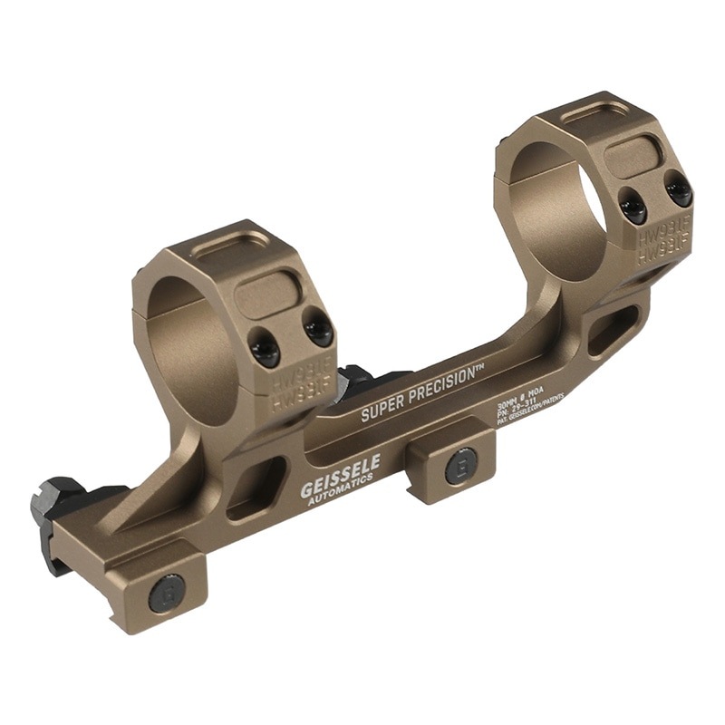 実物 Geissele super precision mount Geissele-34mm-Mount-Black-