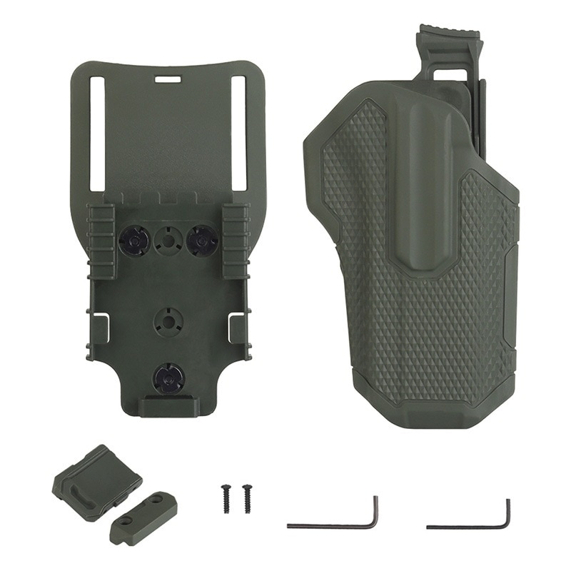 WoSporT BLACKHAWK OMNIVOREタイプ マルチフィット ホルスター＆QLS