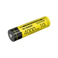 NITECORE(�ʥ��ȥ���) NL1840HP 4000mAh 3.6V (14.4Wh) 18650 ����� ���ż� ������।�������� 1�� �ܥ���ȥå�