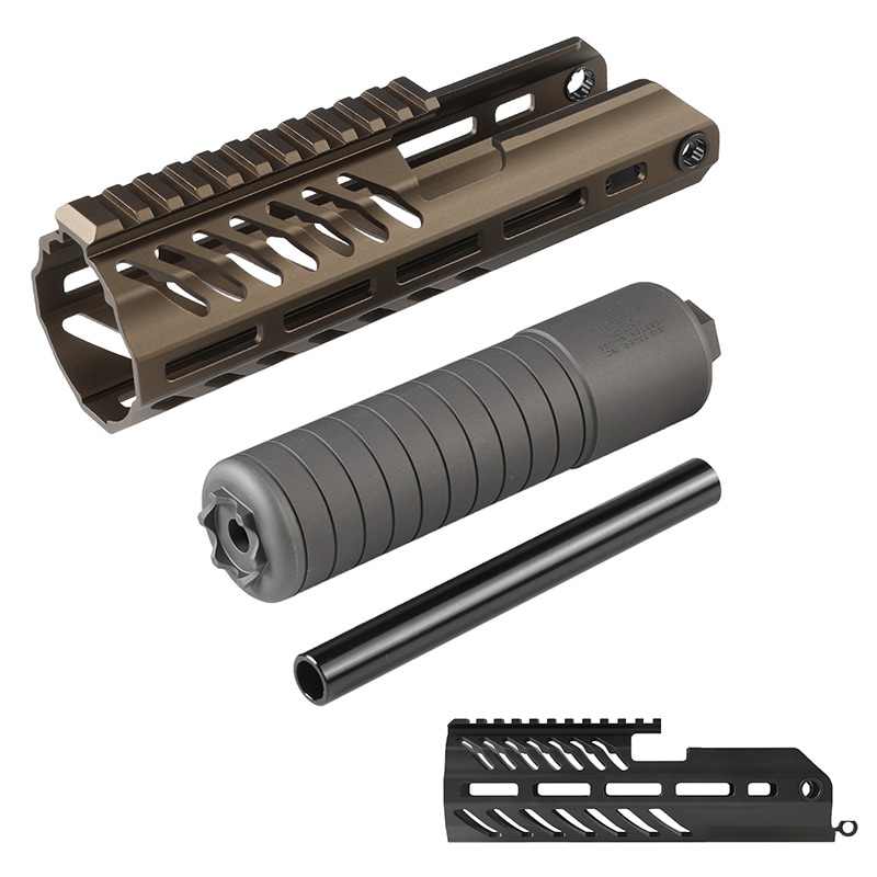 APS BOAR Demolition レッドドラゴン ハンドガード ストック Airsoft Artisan Rattler SDハンドガードセット(APFG MCX GBB対応