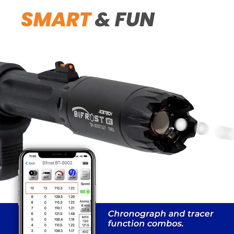 ACETECH Bifrost BT �쥤��ܡ��ȥ졼������˥å� (��å�&���꡼���߸�BB���б�/14mm�եͥ���11mm���ͥ�)Black