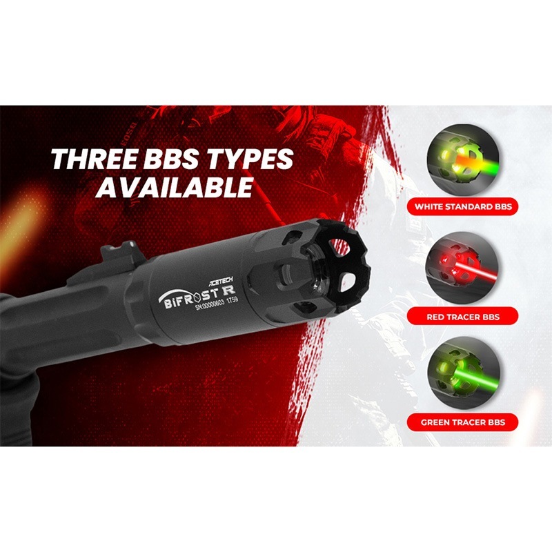 ACETECH Bifrost R �쥤��ܡ��ȥ졼������˥å� (��å�&���꡼���߸�BB���б�/14mm�եͥ���11mm���ͥ�)Black