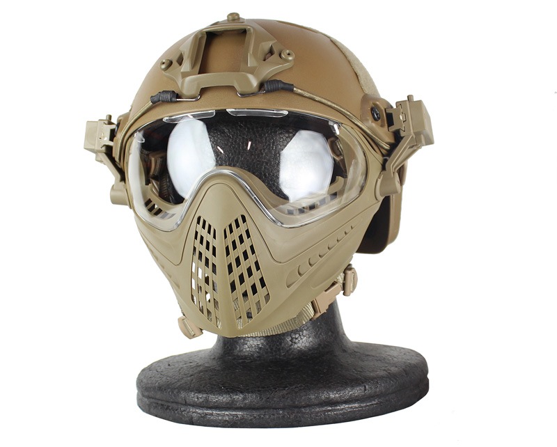 WoSporT パイロットタクティカルヘルメット PJ (FASTヘルメット