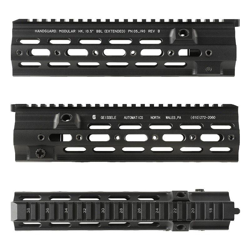 5KU Geissele SMR HK416タイプレールハンドガード 10.5inch (VFC HK416