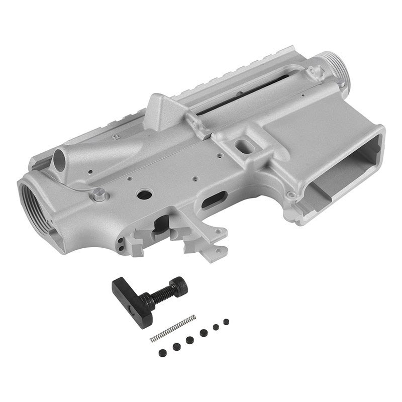 Zparts M4鍛造レシーバー 無刻印 (SYSTEMA INFINITY M4/表面処理無し