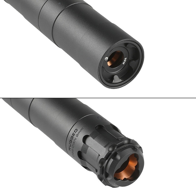 RGW OBSIDIAN 9mmタイプ ダミーサイレンサー 14mm逆ネジアタブター/VFC