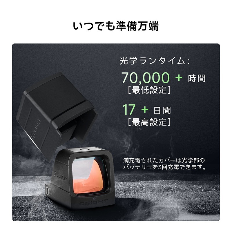 OLIGHT(饤) Osight 3 MOA ɥåȥ Green ȳ鼧ťСդ