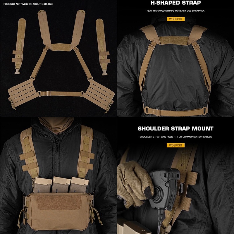 Firstspear製 SCAR-H オペレーターキャリングキット チェストリグ