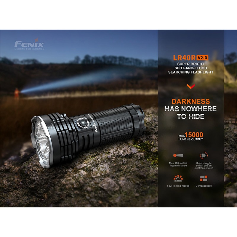 FENIX(ե˥å) LR40R V2.0 Ķ⵱ LED饤 15,000롼900mȼ