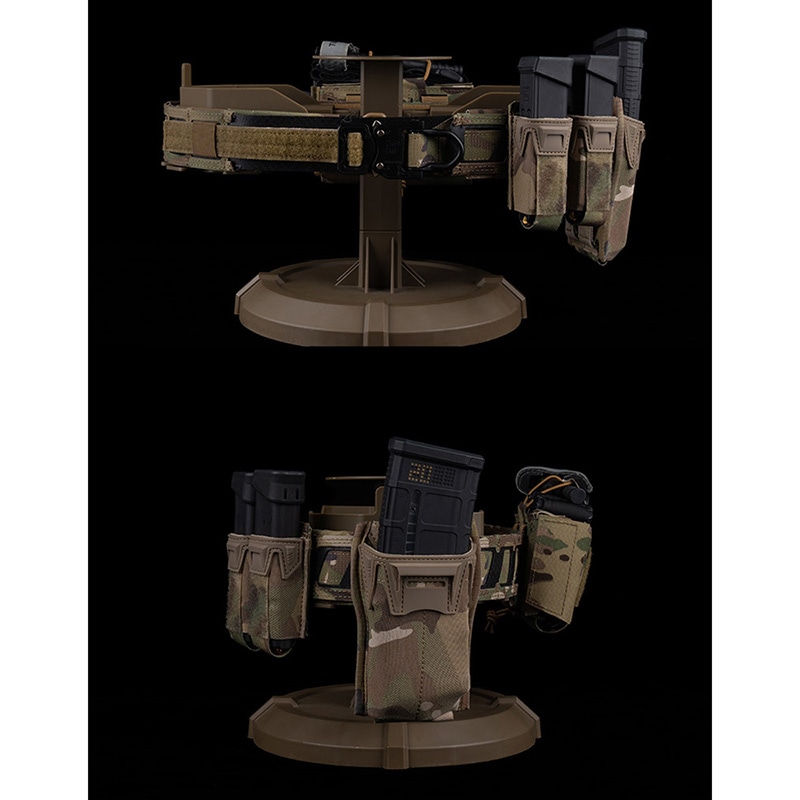 WoSporT AGILITE Magnetix タイプ MOLLE ベルト Lサイズ BK | サバゲー