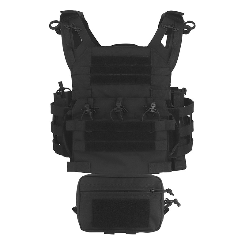 WoSporT CPスタイル JPC R-シリーズ プレートキャリアセット BK