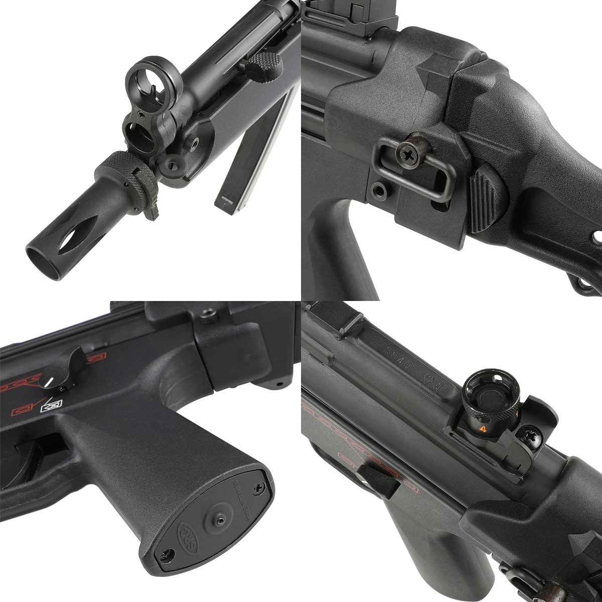 SRC H&K MP5 AU UMPストック フルサイズ電動ガン Gen.2 (JP Ver
