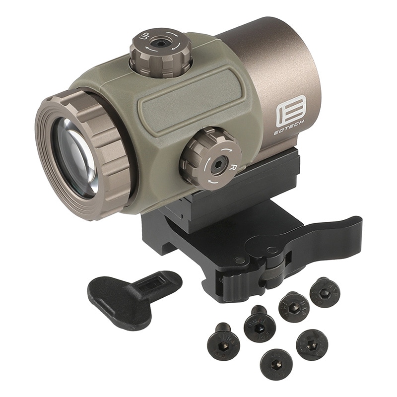 最新！EOTECH G43タイプ マグニファイア タンカラー Amazon.co.jp: [AERITH BLACK] G43 タイプ マグニファイア リアル刻印