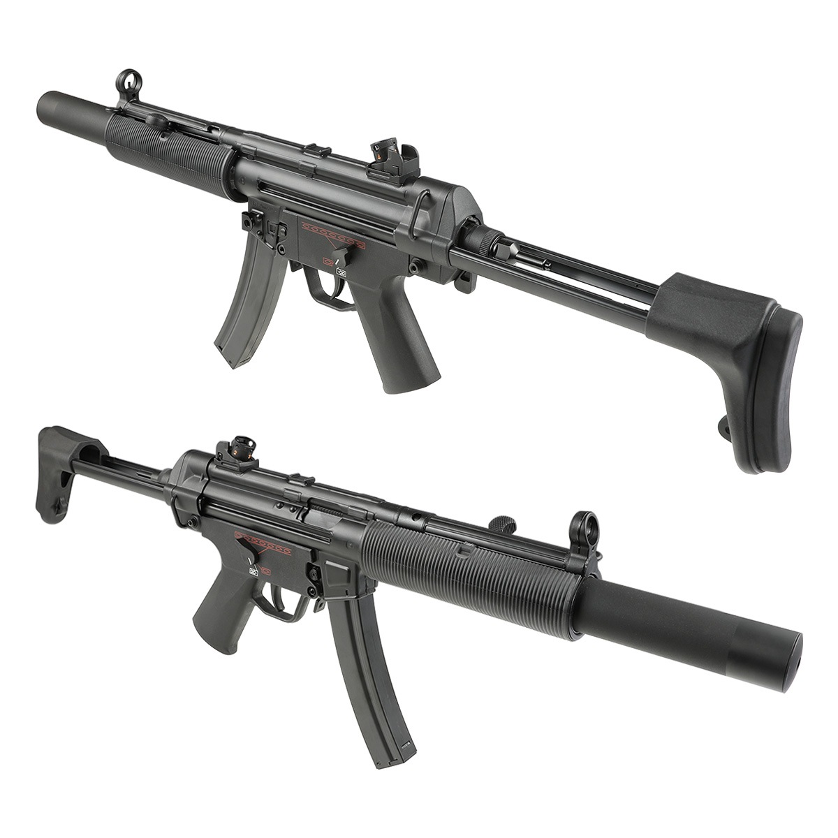 トイガン MP5SD5  M16 SRC H&K MP5 SD6 フルサイズ電動ガン Gen.2 (JP Ver.) | エアガン本体