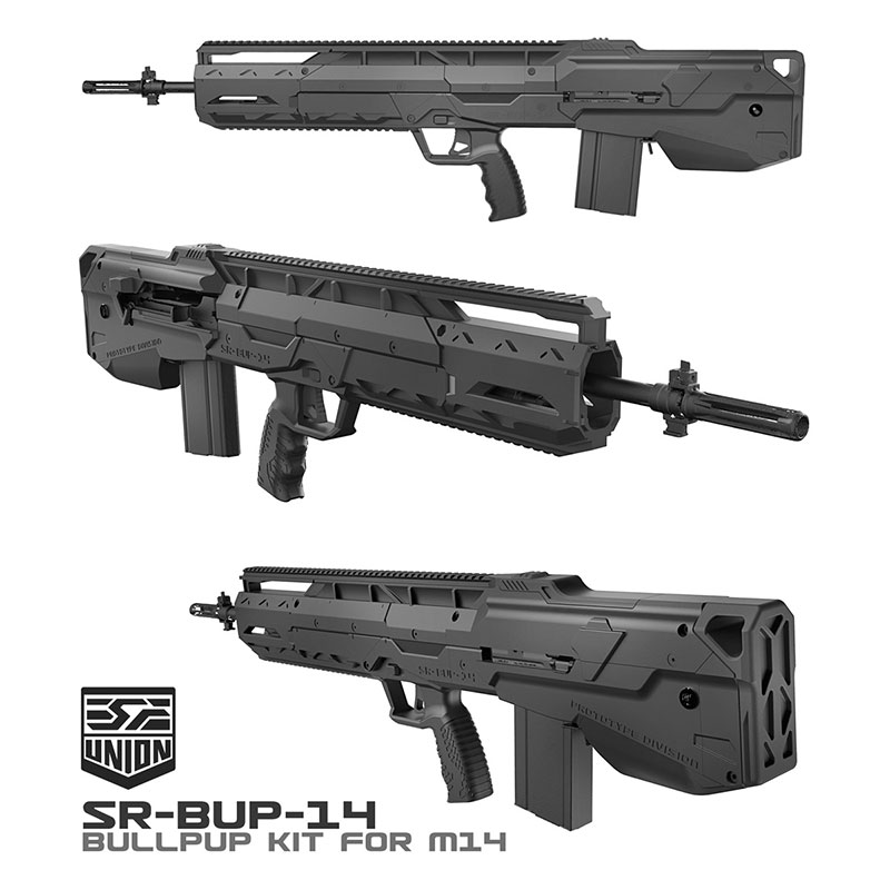 SRU M14 ブルパップキット (東京マルイ・CYMA AEG/WE GBB対応