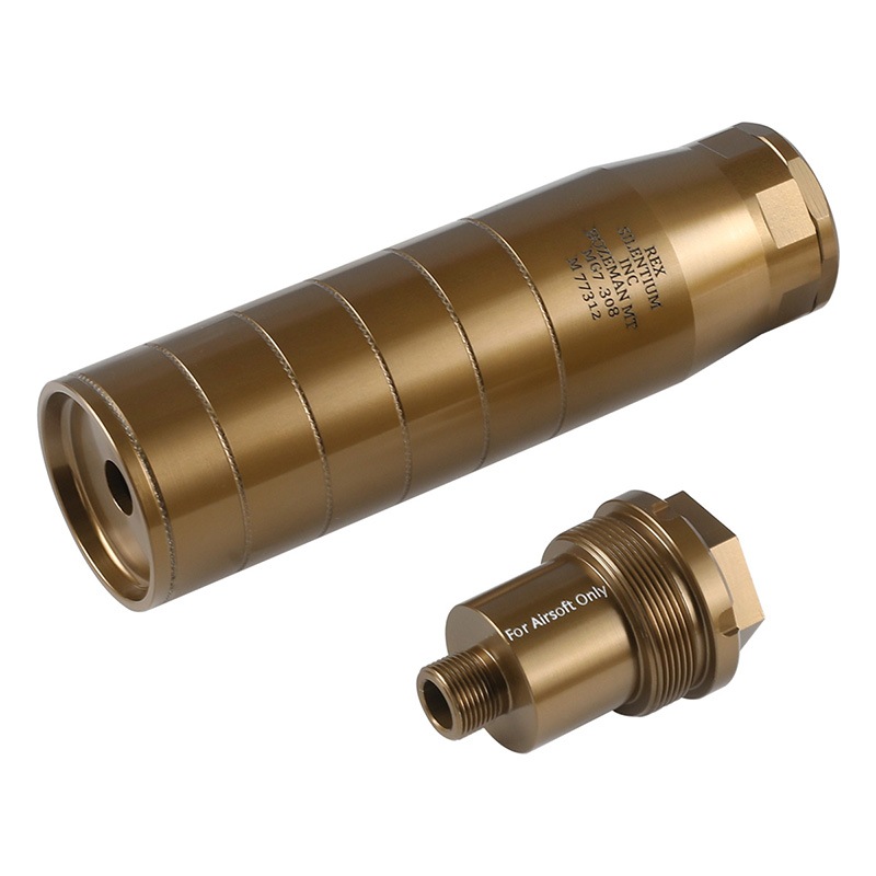 C Rex MG7 .サプレッサー C&C Rex MG7 .308スタイル サプレッサー（14mm逆ネジ/CCT0170 C&C CB