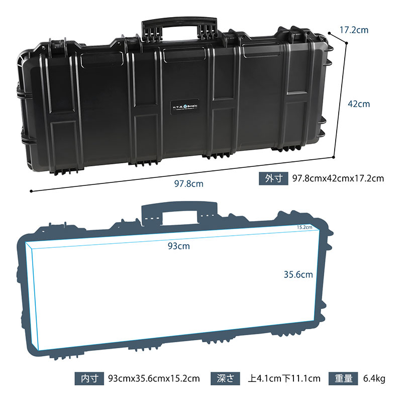 米軍放出品　USA製 JAMESONライフルケース　ガンケース　キャスター付き ガンケース 商品一覧 │ ミリタリーショップ MIL-FREAKS