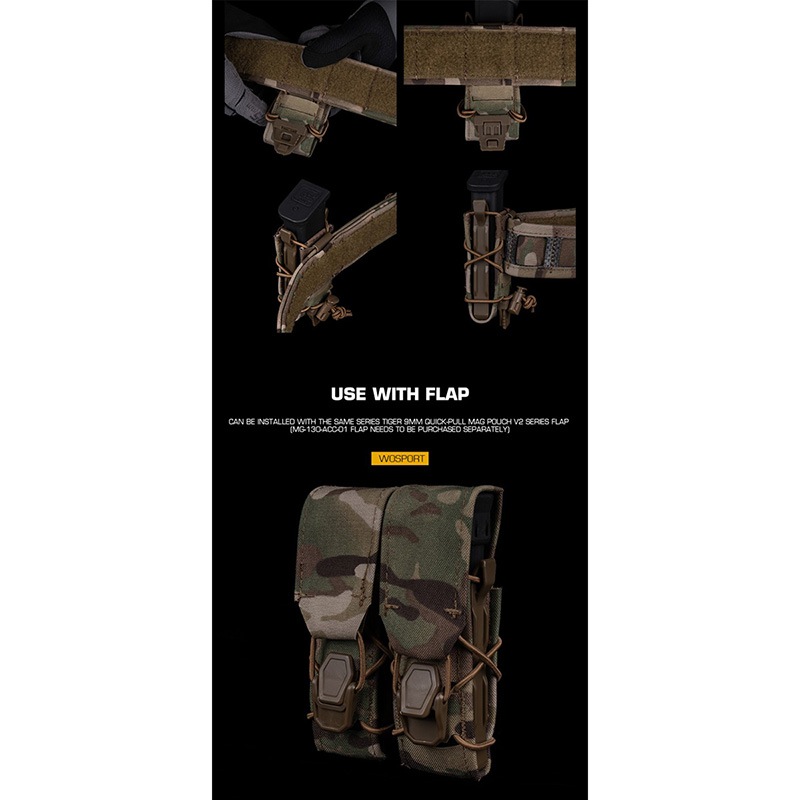 WoSporT HSGI �������� GEN2 TACO ���֥� �ԥ��ȥ� �ޥ����� �ݡ��� 9mm �ϥ�ɥ��� CB