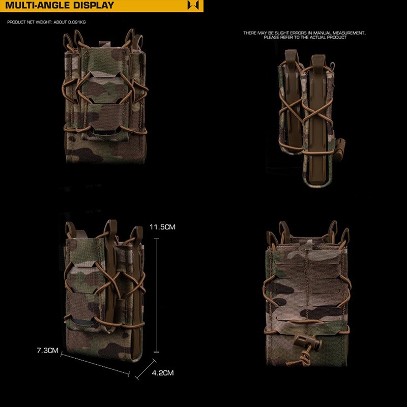 WoSporT HSGI �������� GEN2 TACO ���֥� �ǥå��� �ޥ����� �ݡ��� 9mm/5.56mm CB