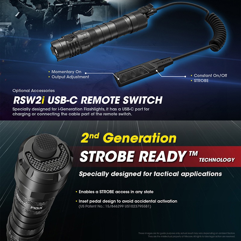 NITECORE(�ʥ��ȥ���) P10iX ����ȥ饳��ѥ��� �����ƥ����� �ե�å���饤�� ����4000�롼���/158m�ȼ� Type-C ���� i-Generation 21700/5000mAh������°