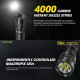 NITECORE(�ʥ��ȥ���) P10iX ����ȥ饳��ѥ��� �����ƥ����� �ե�å���饤�� ����4000�롼���/158m�ȼ� Type-C ���� i-Generation 21700/5000mAh������°
