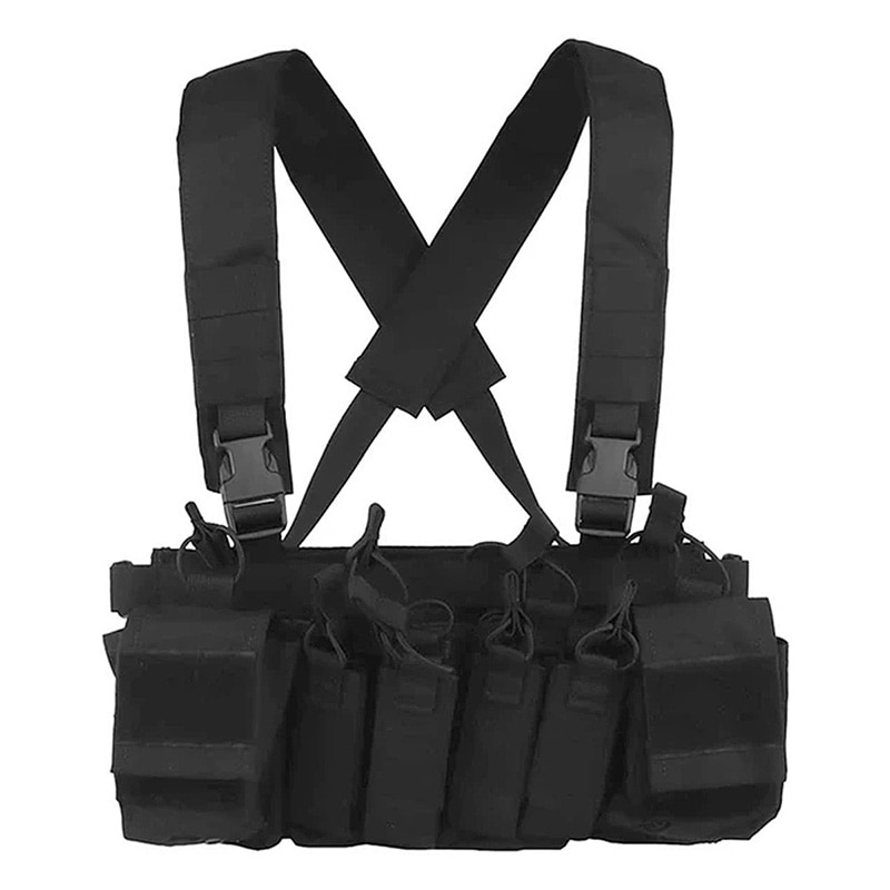 WoSporT HSPスタイル D3CRXチェストリグ BK | サバゲー装備品,ベスト