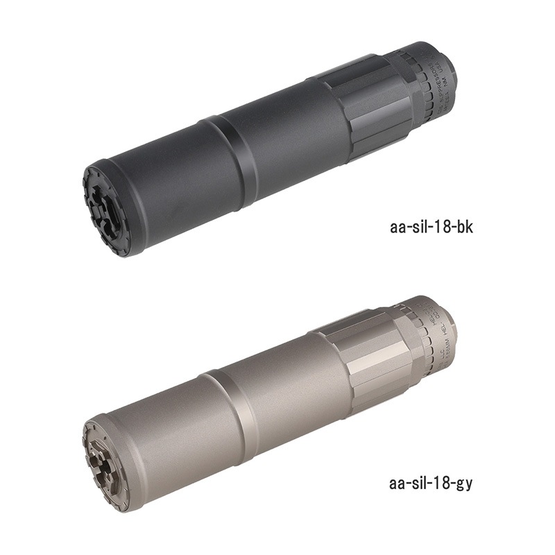 Airsoft Artisan CGS HELIOSタイプ 5.56mmサイレンサー (14mm逆ネジ