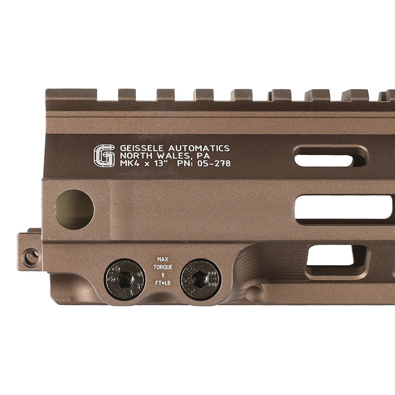 Zparts Geissele Mk4 13inch M-LOKハンドガード (東京マルイ M4 MWS