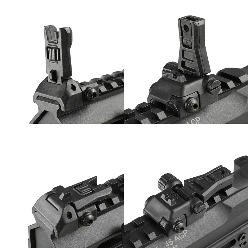 DE Airsoft LWRCI SMG-45 AEG スポーツライン (玄モーター仕様/Falcon3