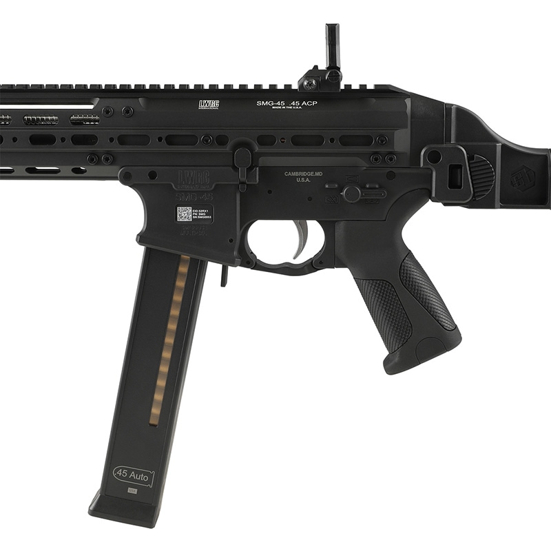 DE Airsoft LWRCI SMG-45 AEG スポーツライン (玄モーター仕様/Falcon3