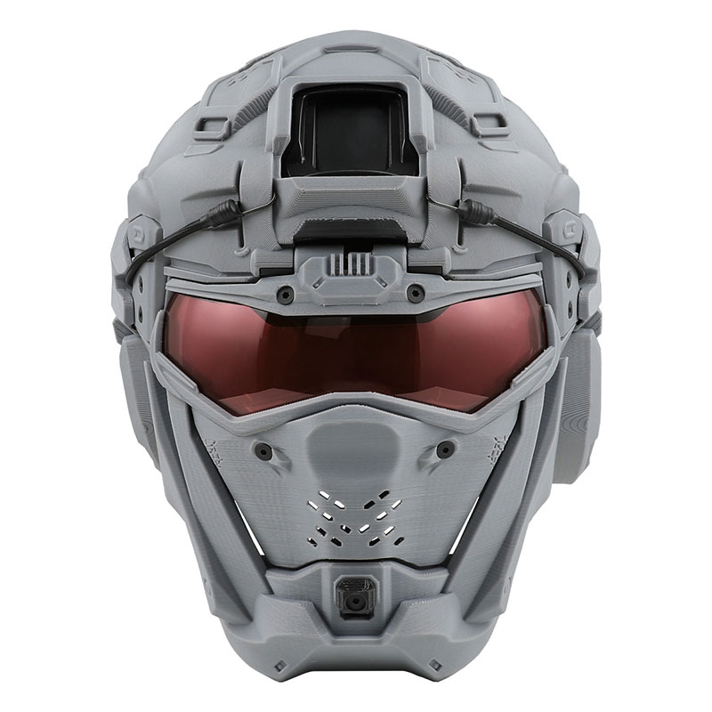 SRU タクティカルヘルメットセット (FAST BJヘルメット付属) GREY