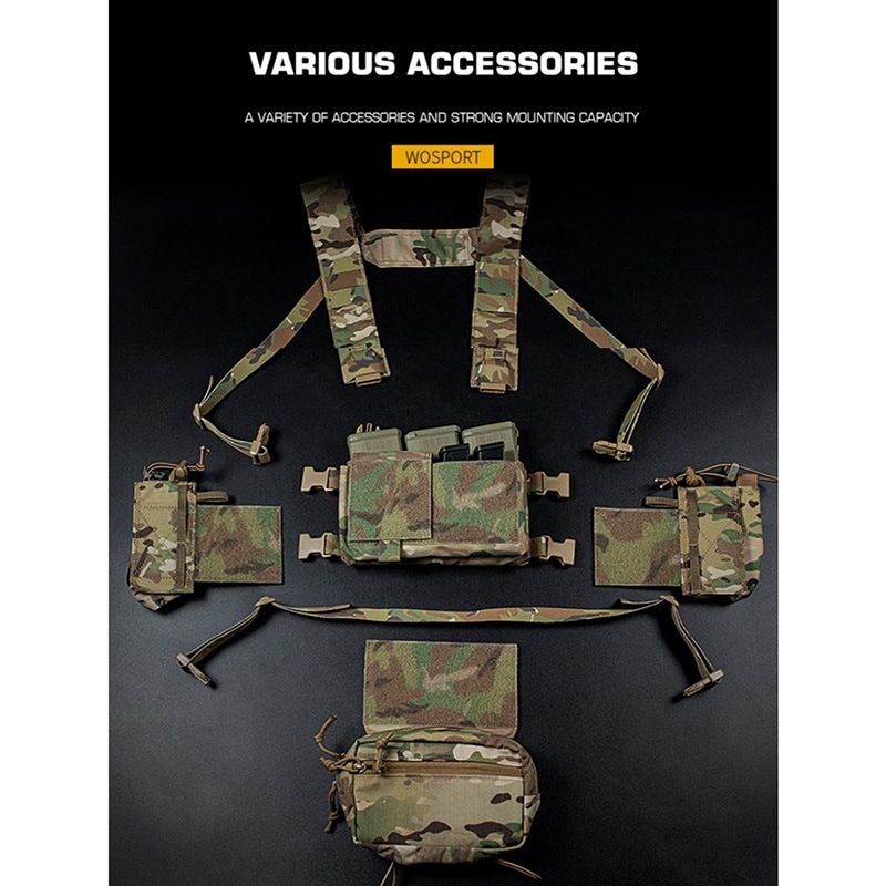 WoSporT Spiritus Systemsタイプ Micro Fight MK4チェストリグ