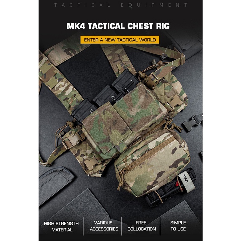 WoSporT Spiritus Systemsタイプ Micro Fight MK4チェストリグ