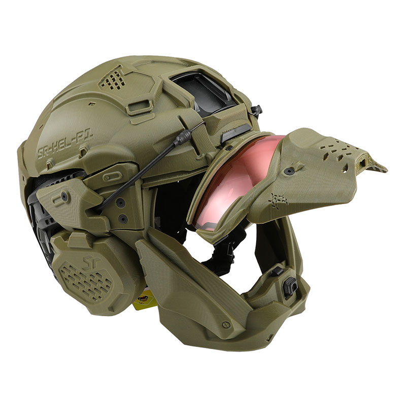 SRU タクティカルヘルメットセット (FAST BJヘルメット付属) OD