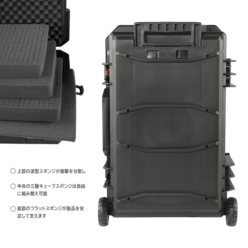HTGベーシック WAVE 50plus (大容量 軽量 防水IP67 Stackable/積み重ね
