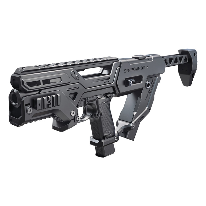 SRU M93R PDWコンバージョンキット BK (東京マルイ AEP/KSC GBB対応