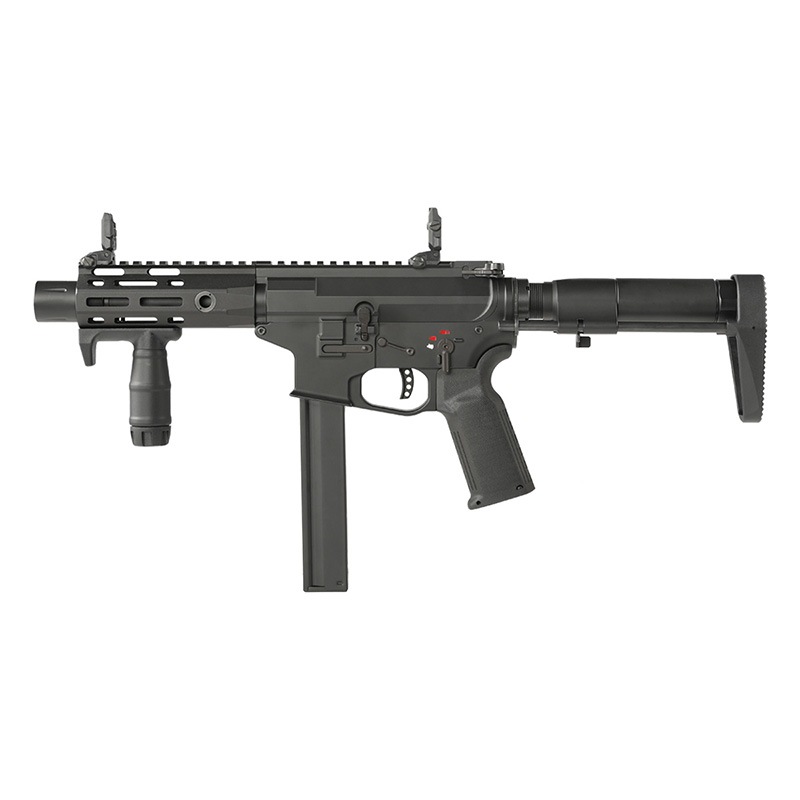 CYMA Plus CM106 AR-9 PDW SMG AEG (JP Ver./Platinum���꡼��/Eshooter�Żҥȥꥬ�����/180���¿��ݾ�/��ư����)