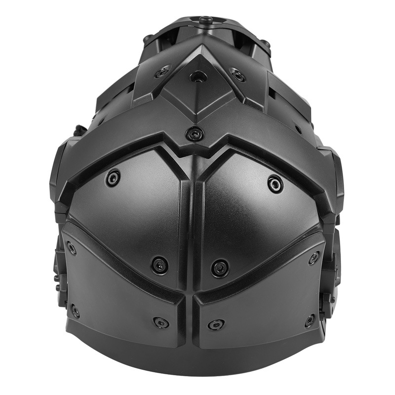 WoSporT Ronin NVGマウントモジュラーヘルメット ファン付 Obsidian