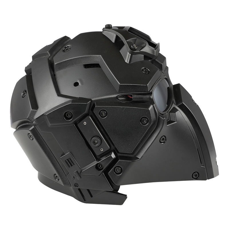 WoSportT Ronin NVG　マウント　モジュラー　ヘルメット WoSporT Ronin NVGマウントモジュラーヘルメット ファン付 Obsidian