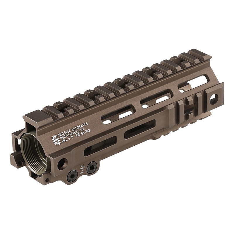 Zparts Geissele Mk4 7inch M-LOKハンドガード (SYSTEMA PTW対応) DDC