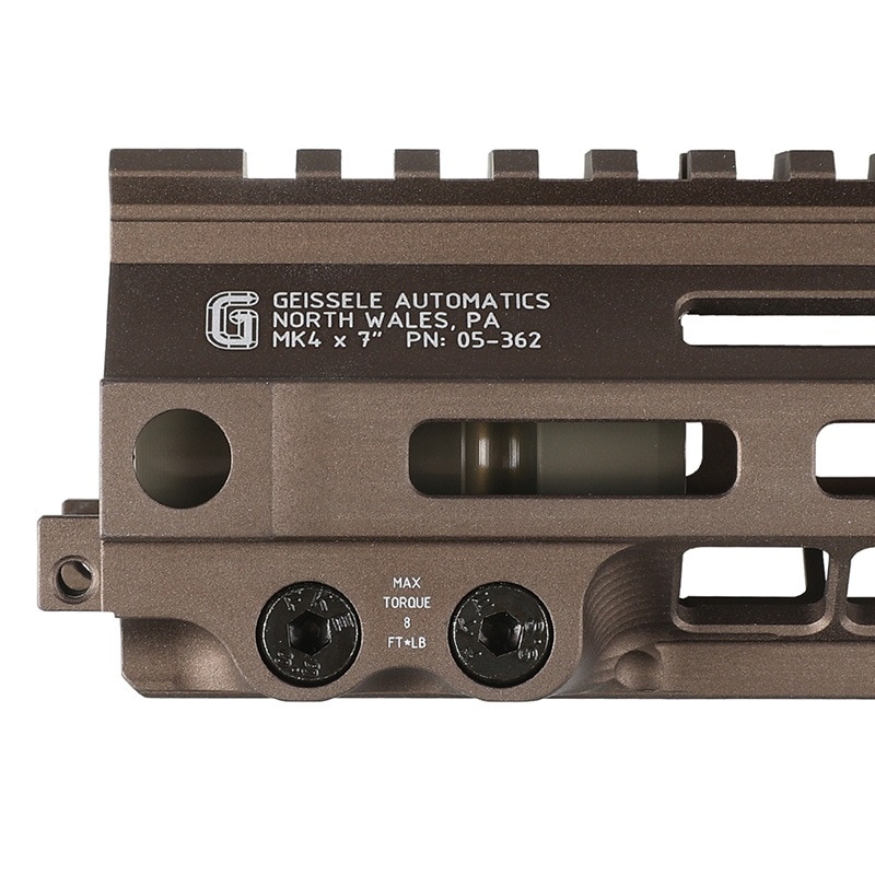 Zparts Geissele Mk4 7inch M-LOKハンドガード (SYSTEMA PTW対応) DDC